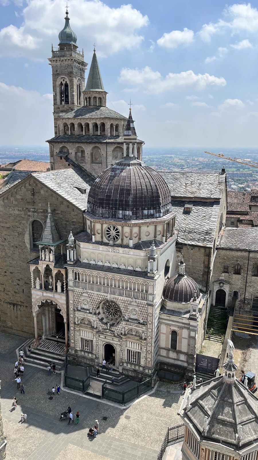 Cappella Colleoni next to Basilica di Santa Maria Maggiore in Bergamo Citta Alta
